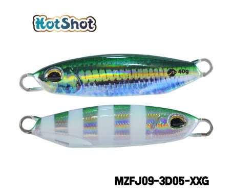 AQUA MARINE - Hotshot- Two-Face 3D Jigs